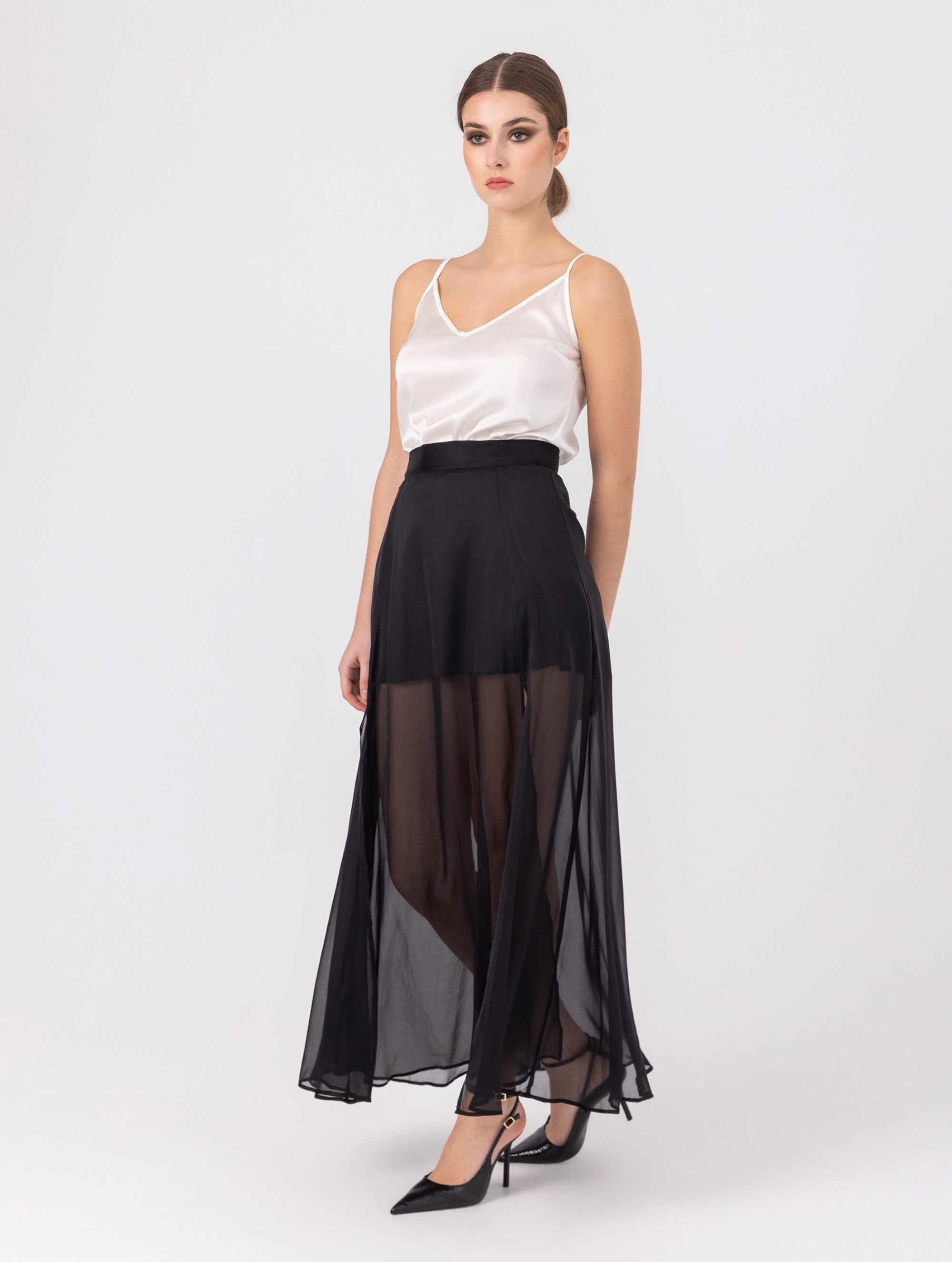 Anastasia – Chiffon Silk Skirt