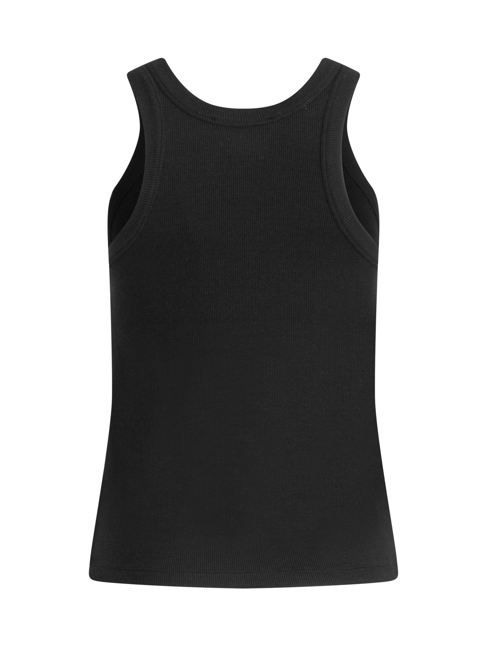 Tanktop aus weichen Rippenjersey, gefertigt aus hochwertigem Baumwoll- und Bamboo Mix mit Elastan.