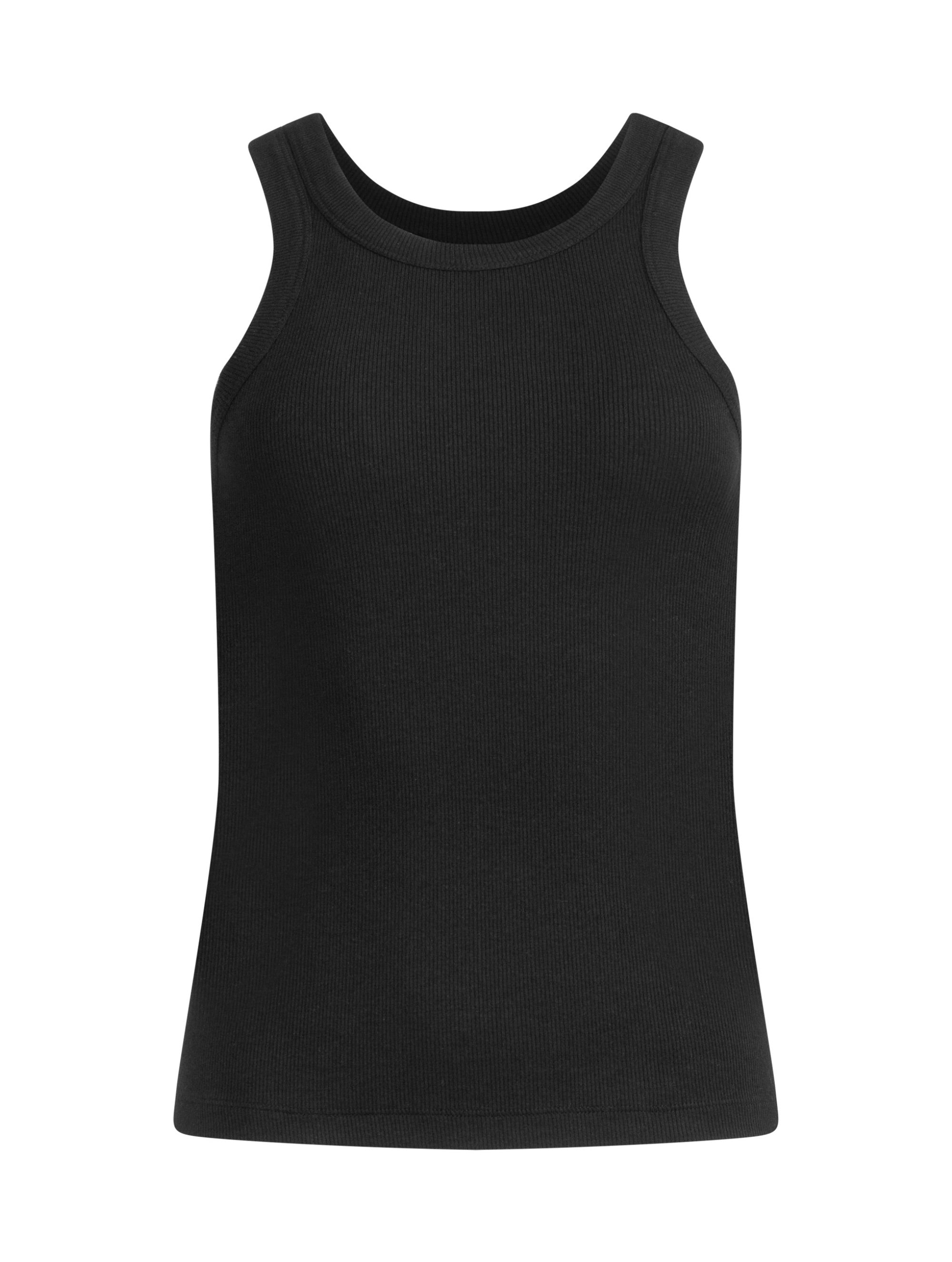 Tanktop aus weichen Rippenjersey, gefertigt aus hochwertigem Baumwoll- und Bamboo Mix mit Elastan.