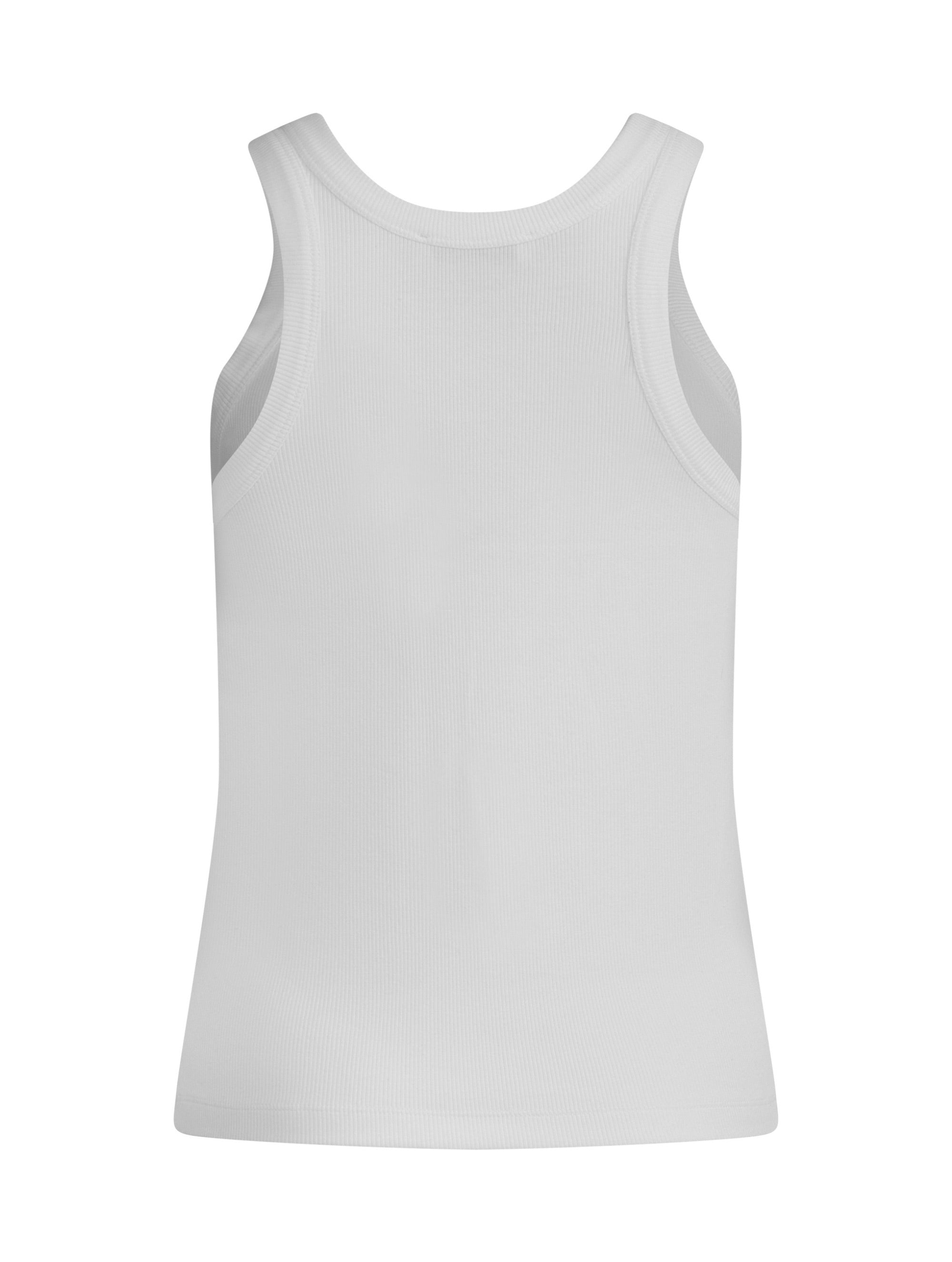 Tanktop aus weichen Rippenjersey, gefertigt aus hochwertigem Baumwoll- und Bamboo Mix mit Elastan.