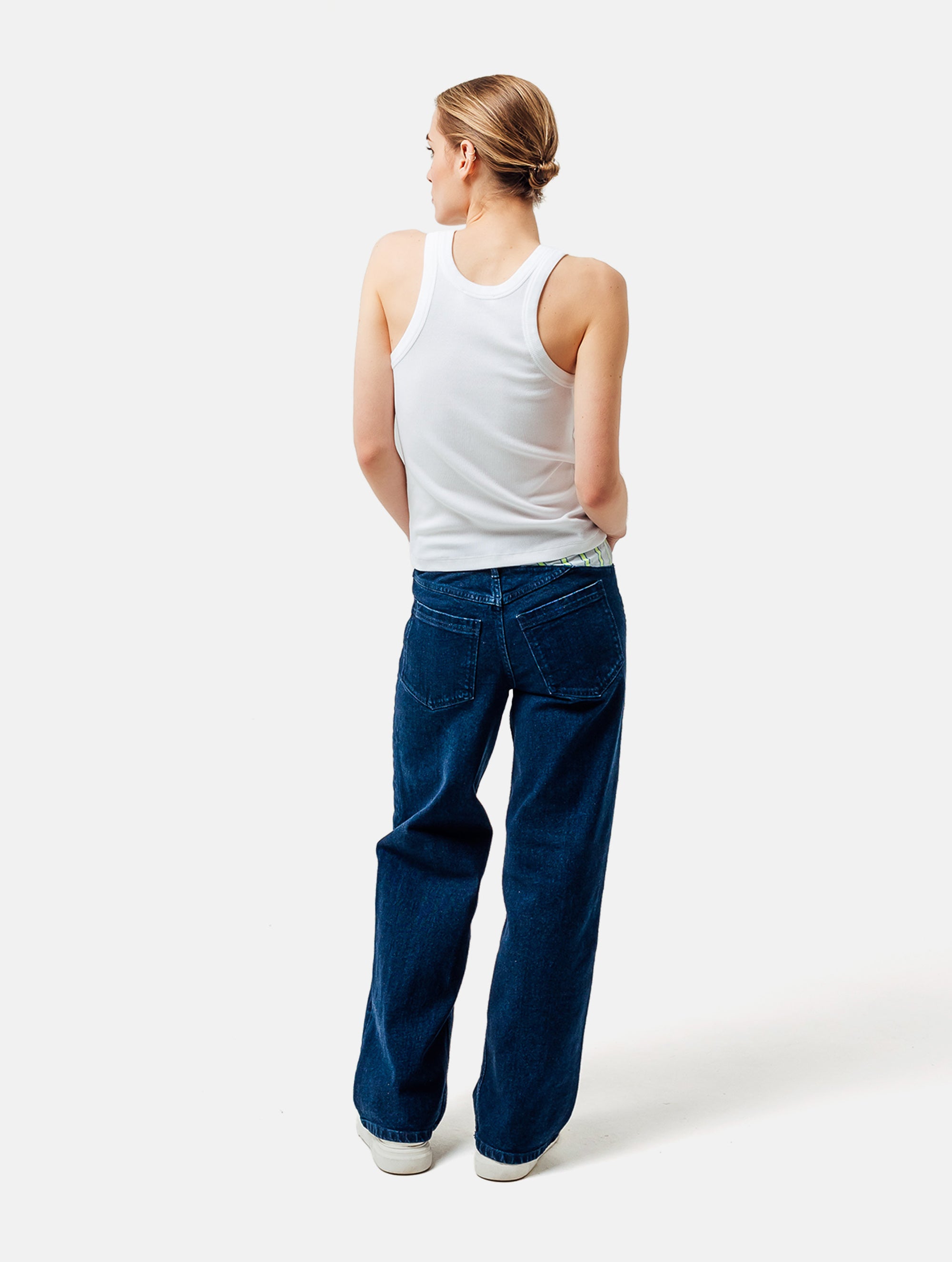 Tanktop aus weichen Rippenjersey, gefertigt aus hochwertigem Baumwoll- und Bamboo Mix mit Elastan.