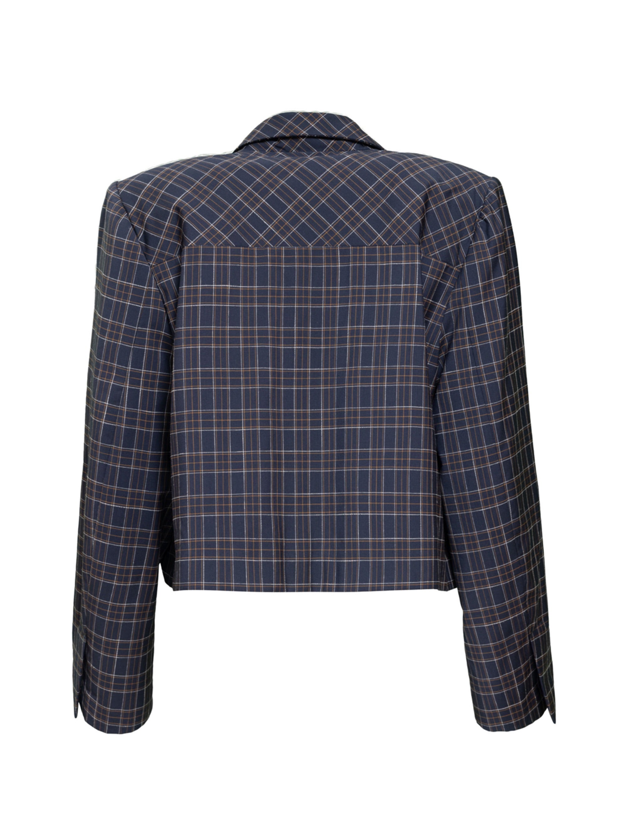 Hager - Kurze Blazer Jacke aus Merinowolle