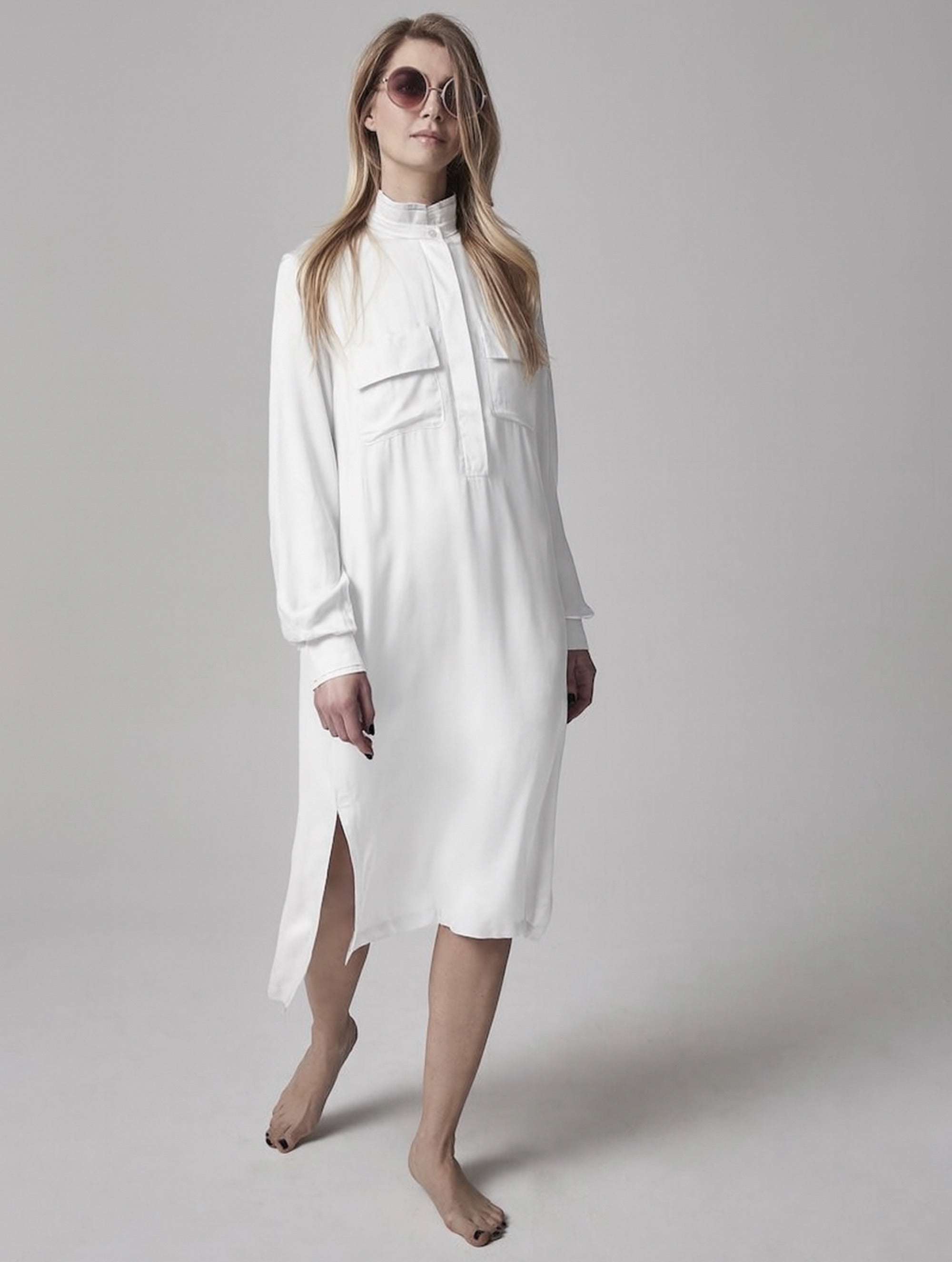 Britta - Viscose Shirt-Dress