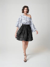 Helene Galwas, Demi, Flared Skirt, Organza Silk.