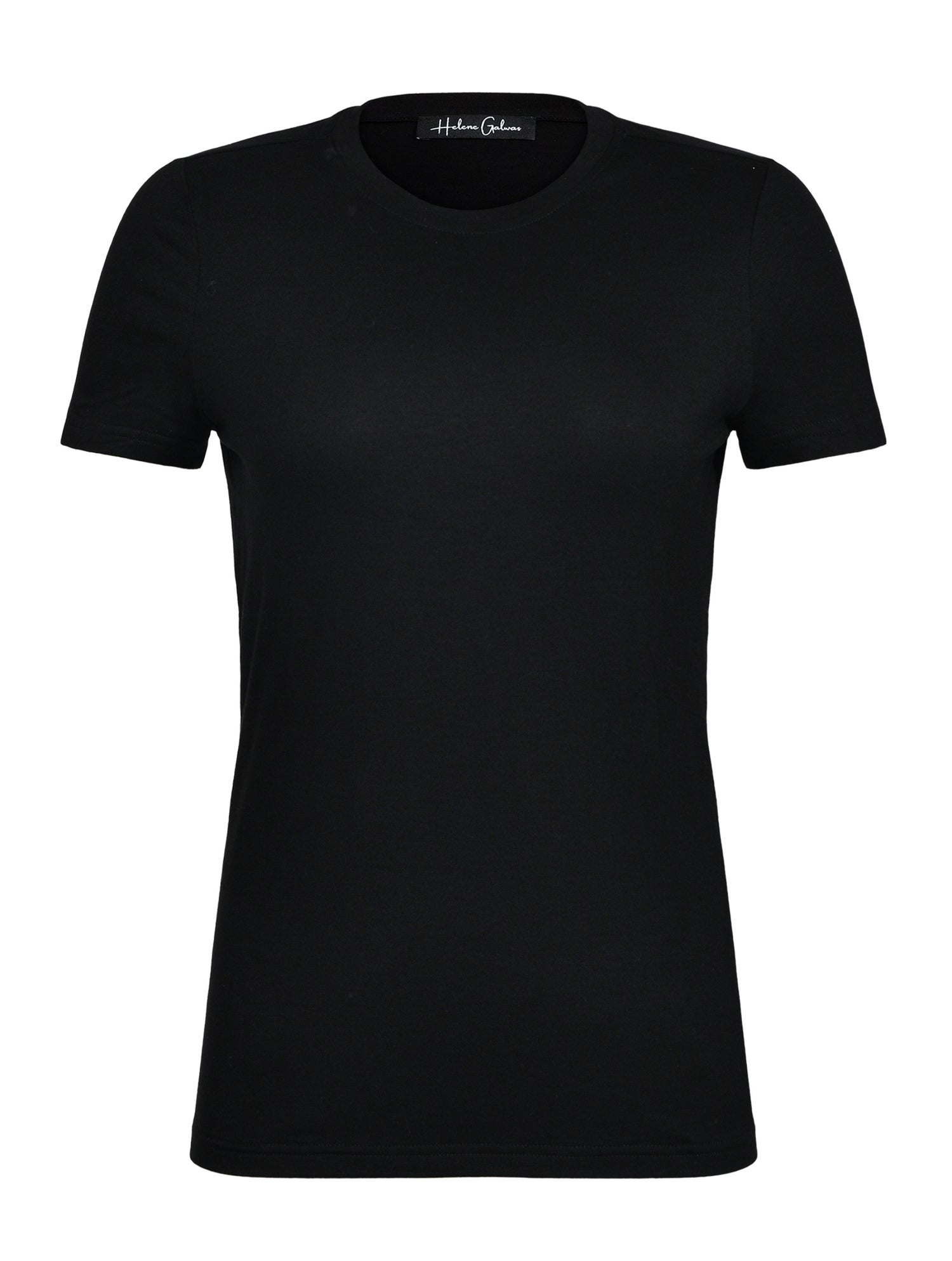 Klassisches T-Shirt mit Rundhalsausschnitt aus hochwertigem, atmungsaktiven Premium Jersey