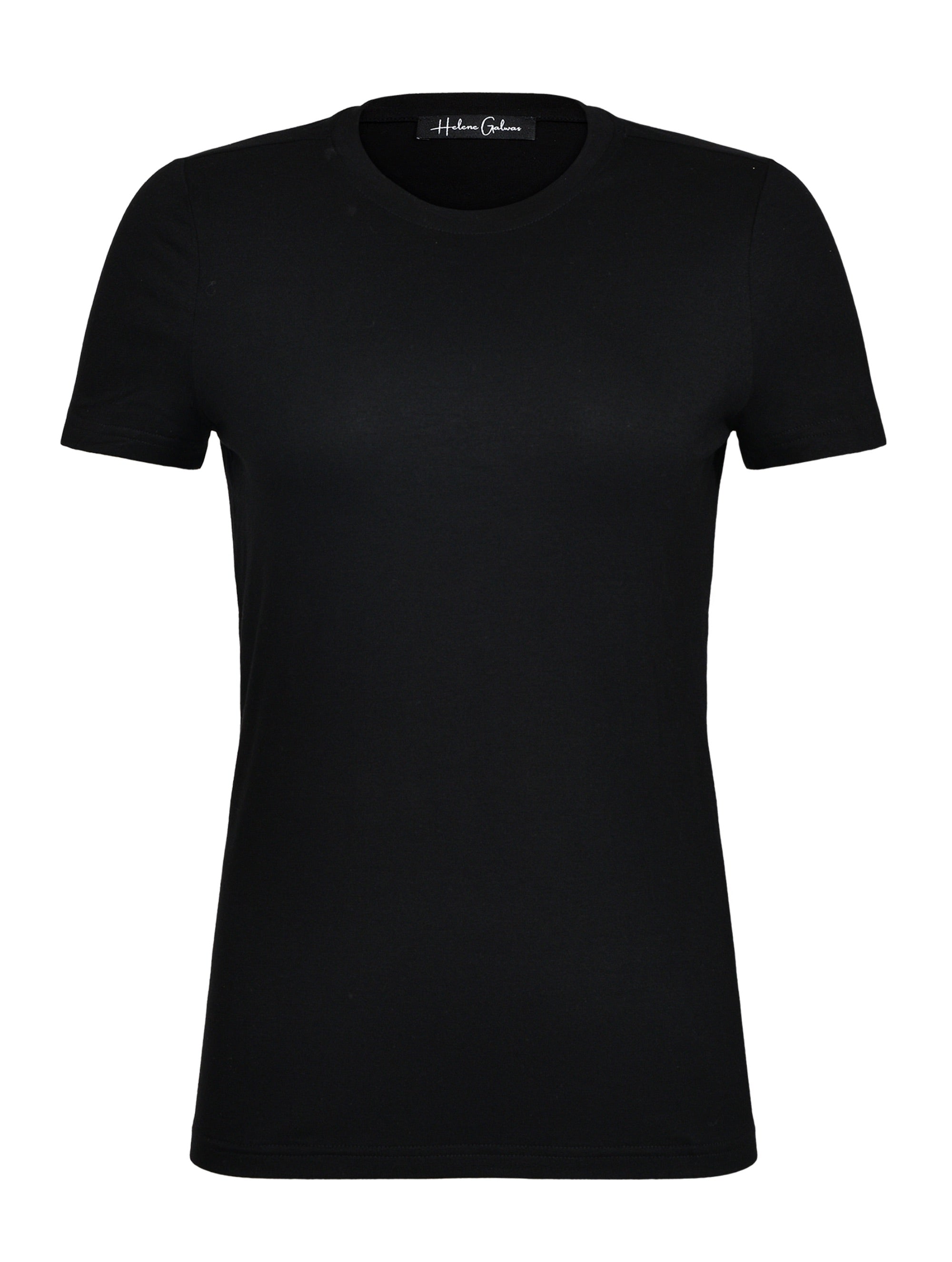 Klassisches T-Shirt mit Rundhalsausschnitt aus hochwertigem, atmungsaktiven Premium Jersey