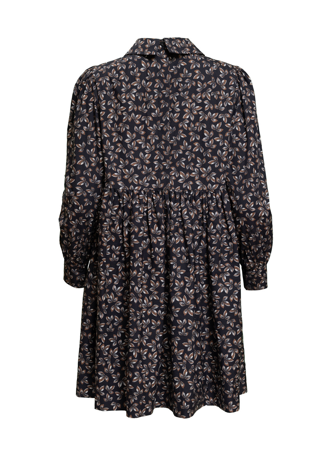 Kurzes, gemustertes Kleid Heiba aus 100% Bio-Baumwolle von Helene Galwas
