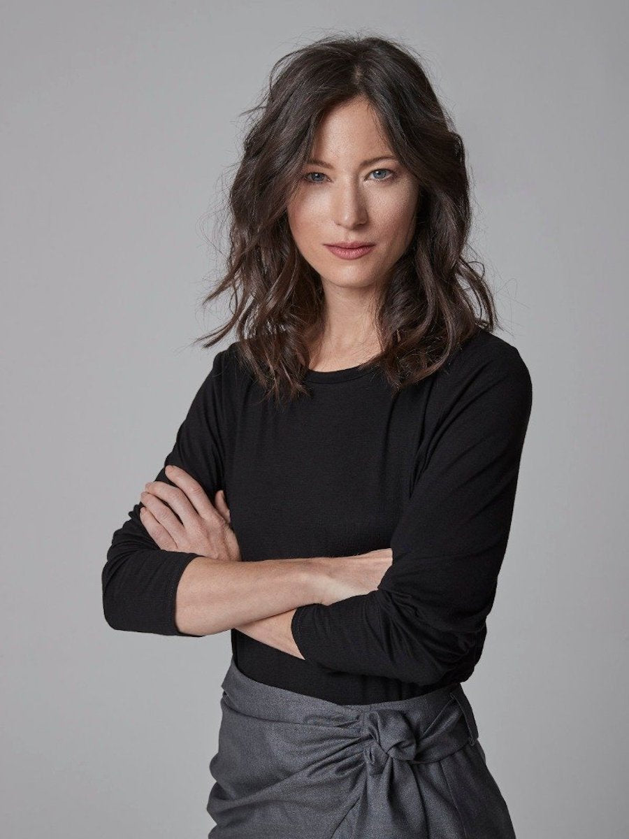 Basic langarm Shirt aus Viskose, vielseitig einsetzbar