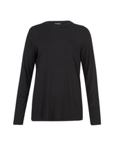 Basic langarm Shirt aus Viskose, vielseitig einsetzbar