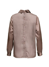 LangÀrmelige Seidenbluse Helga aus 100% italienischer Satinseide und Seidenbatist von Helene Galwas