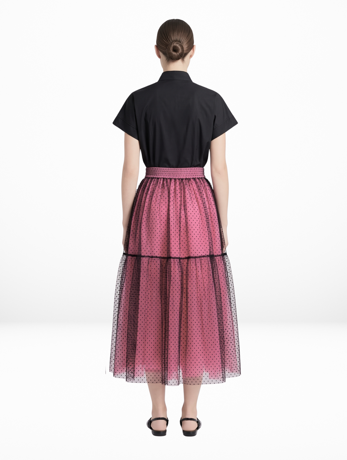Minora - Tulle maxi skirt
