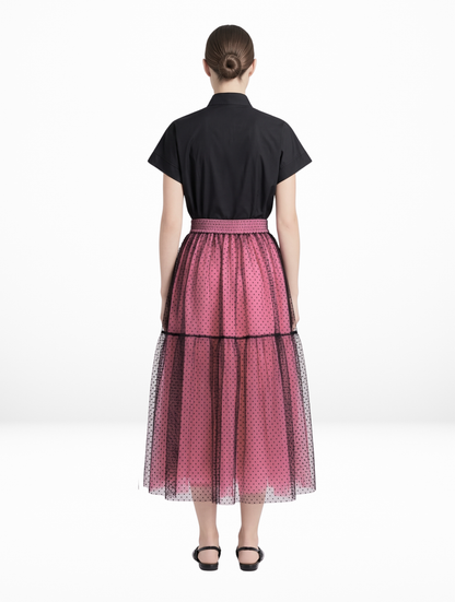 Minora - Tulle maxi skirt