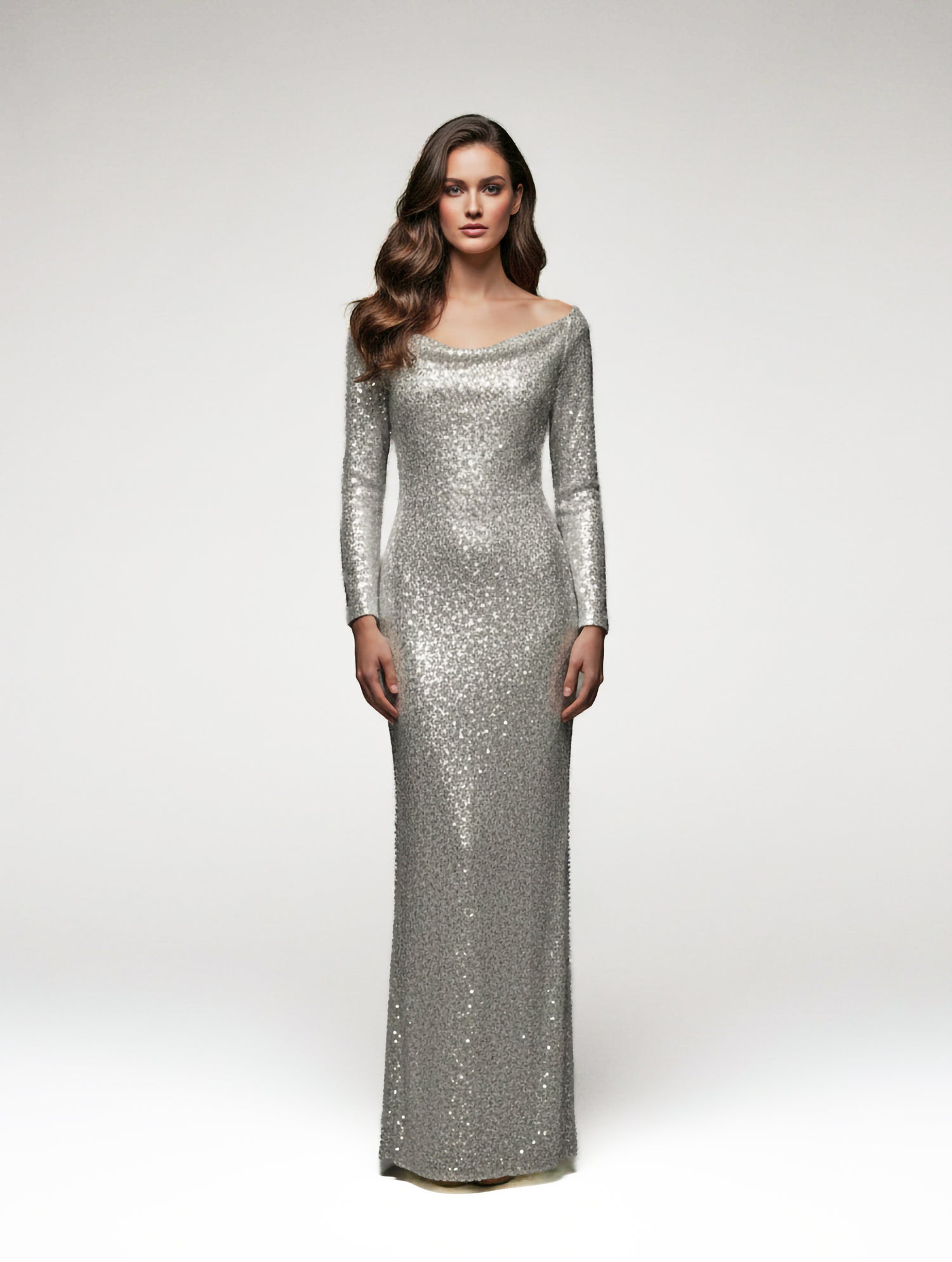 Celia-Red Carpet-Glitzernde Eleganz Pailletten Kleid