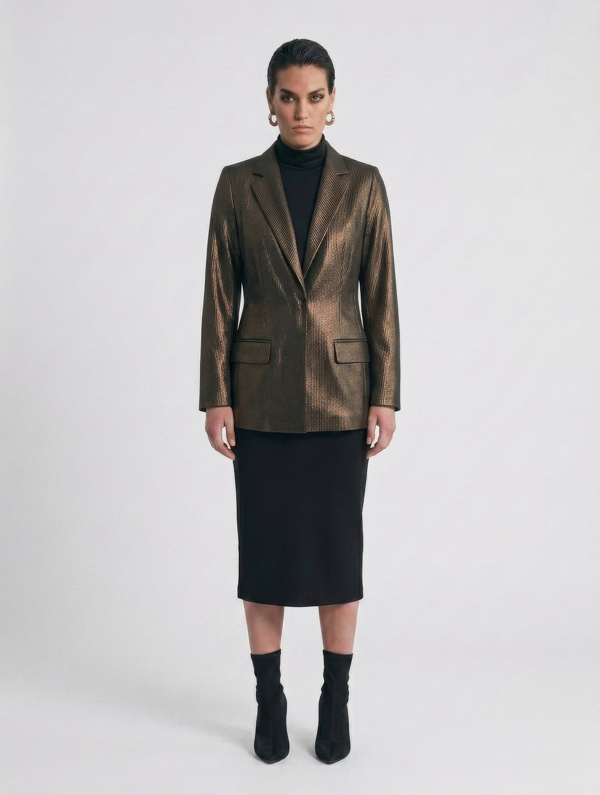 Haleare - Blazer Jacke aus feinem Samt