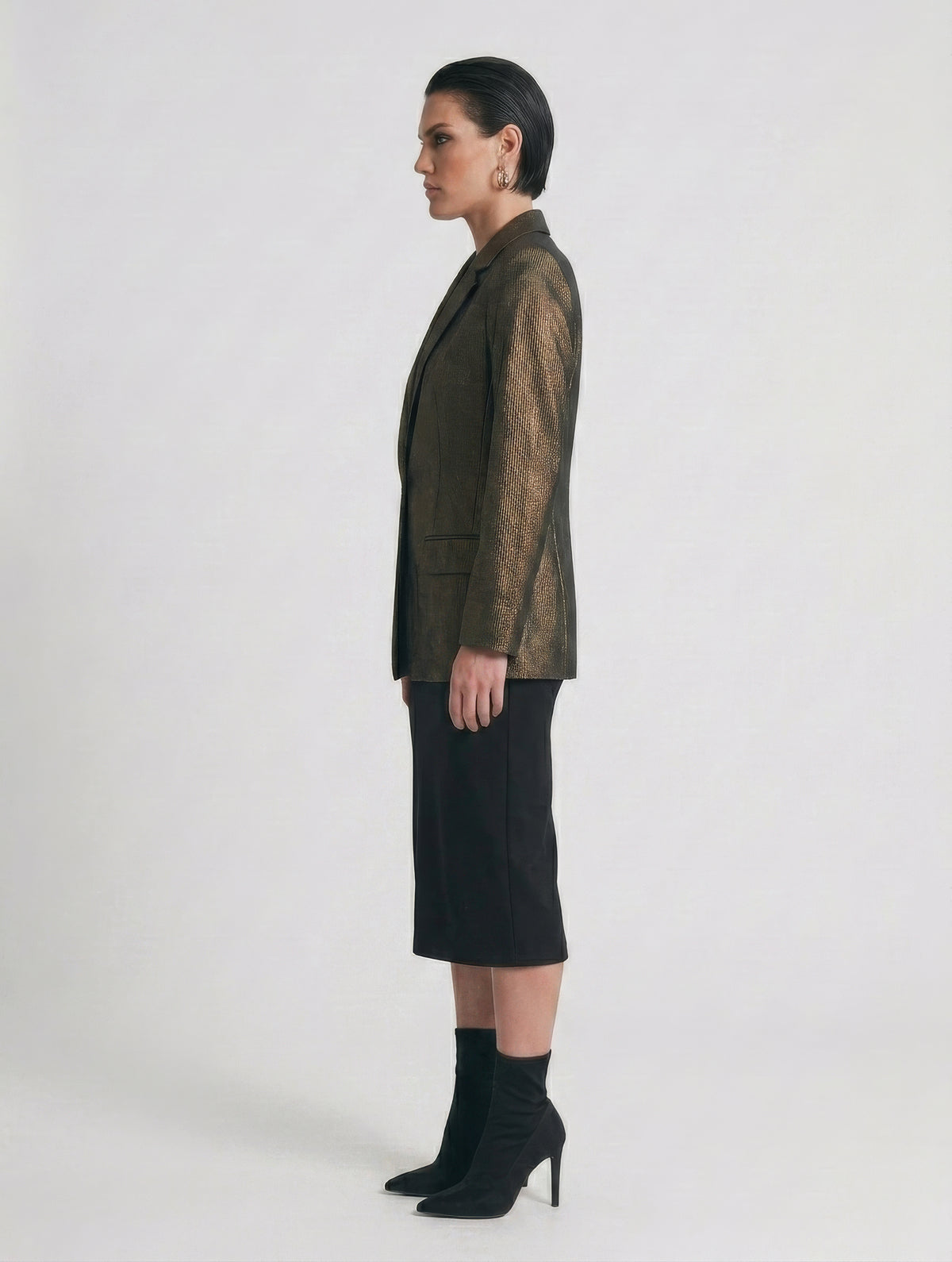Haleare - Blazer Jacke aus feinem Samt