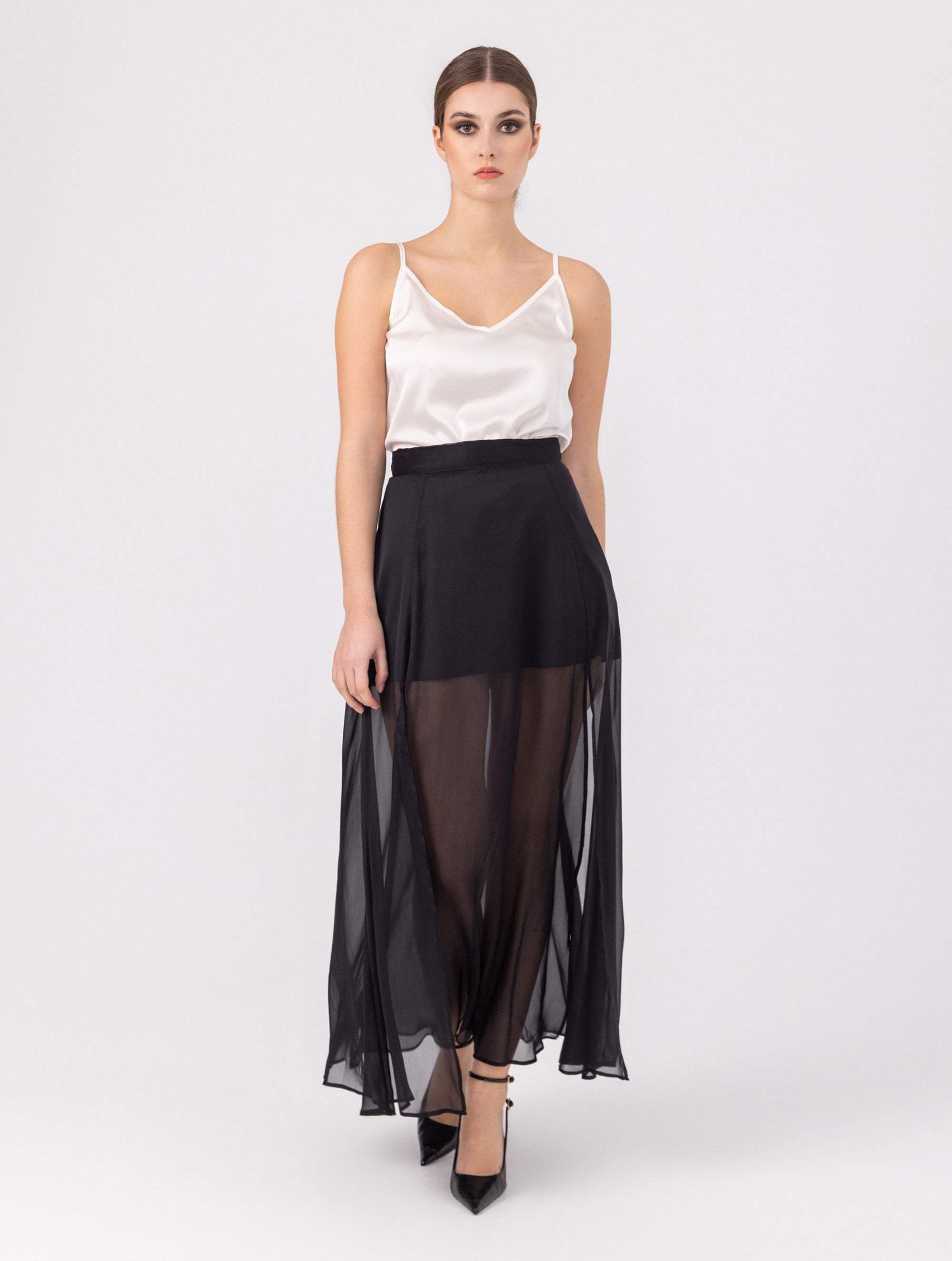Anastasia – Chiffon Silk Skirt