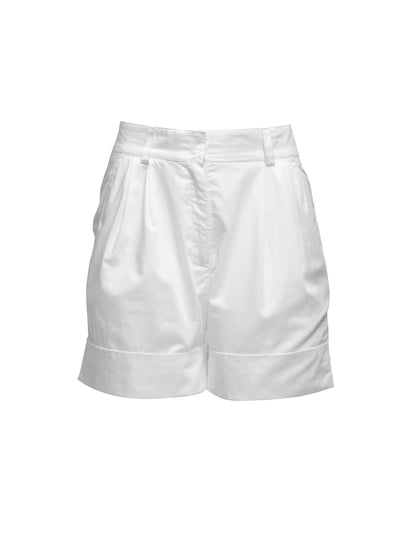 Locker geschnittene Shorts aus Premium Baumwolle und Eingriffstaschen an den Seiten