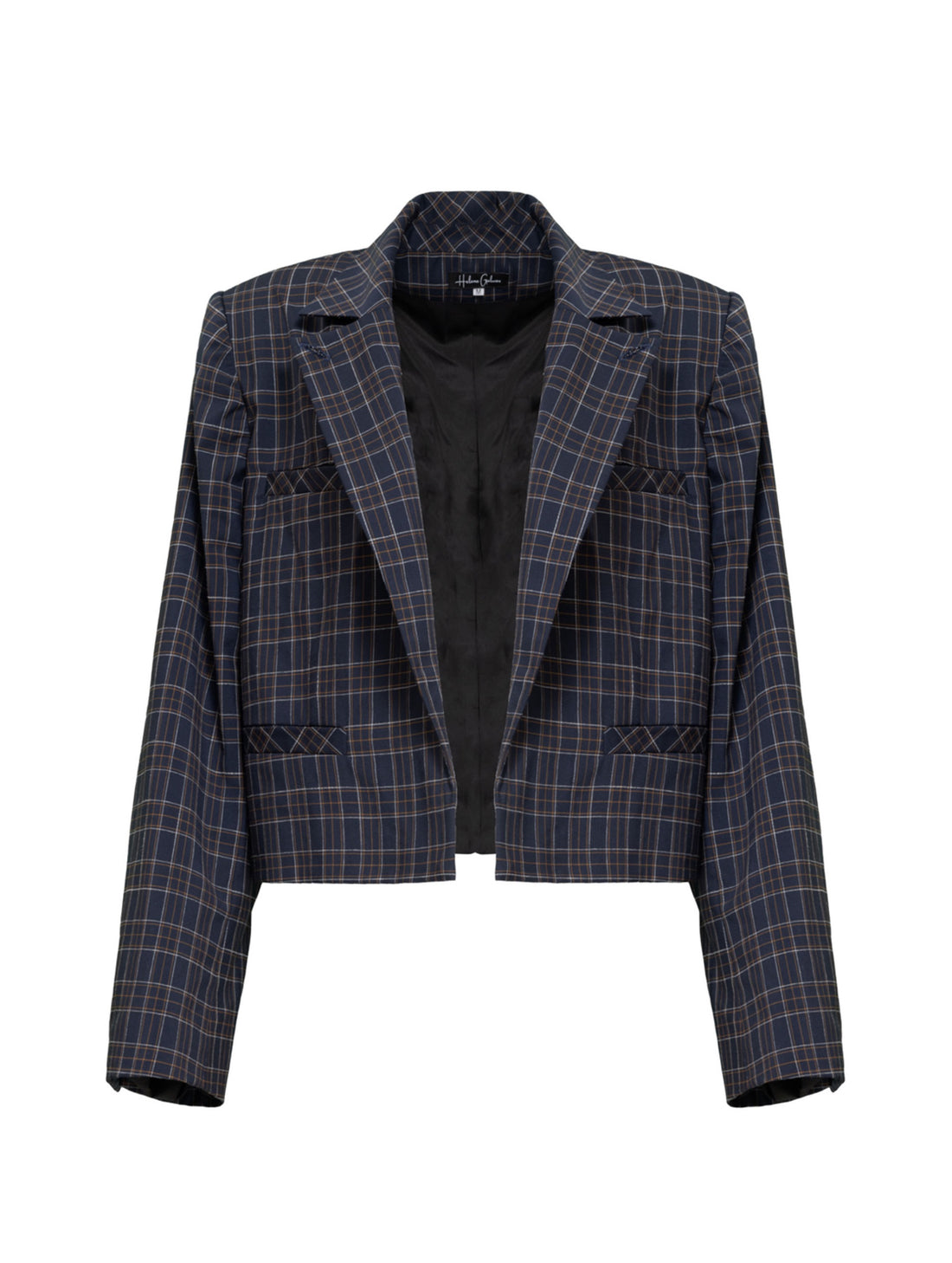 Kurze Blazerjacke Hager mit geradem Schnitt aus 100% Merinowolle von Helene Galwas