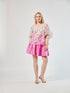 Carmenbluse mit weiter Passform, lockeres Design und auffällige Optik durch das Devoree Gewebes