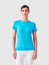 Klassisches T-Shirt mit Rundhalsausschnitt aus hochwertigem, atmungsaktiven Premium Jersey