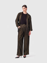 Weich fallender Samtblazer Halea mit Lurex Fäden von Helene Galwas