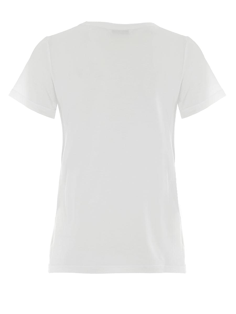 T-Shirt aus Viskose mit hohem Tragekomfort und abknöpfbaren Wimpern