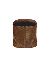 Glänzendes, trägerloses Bustier aus Lamé-Strick von Helene Galwas