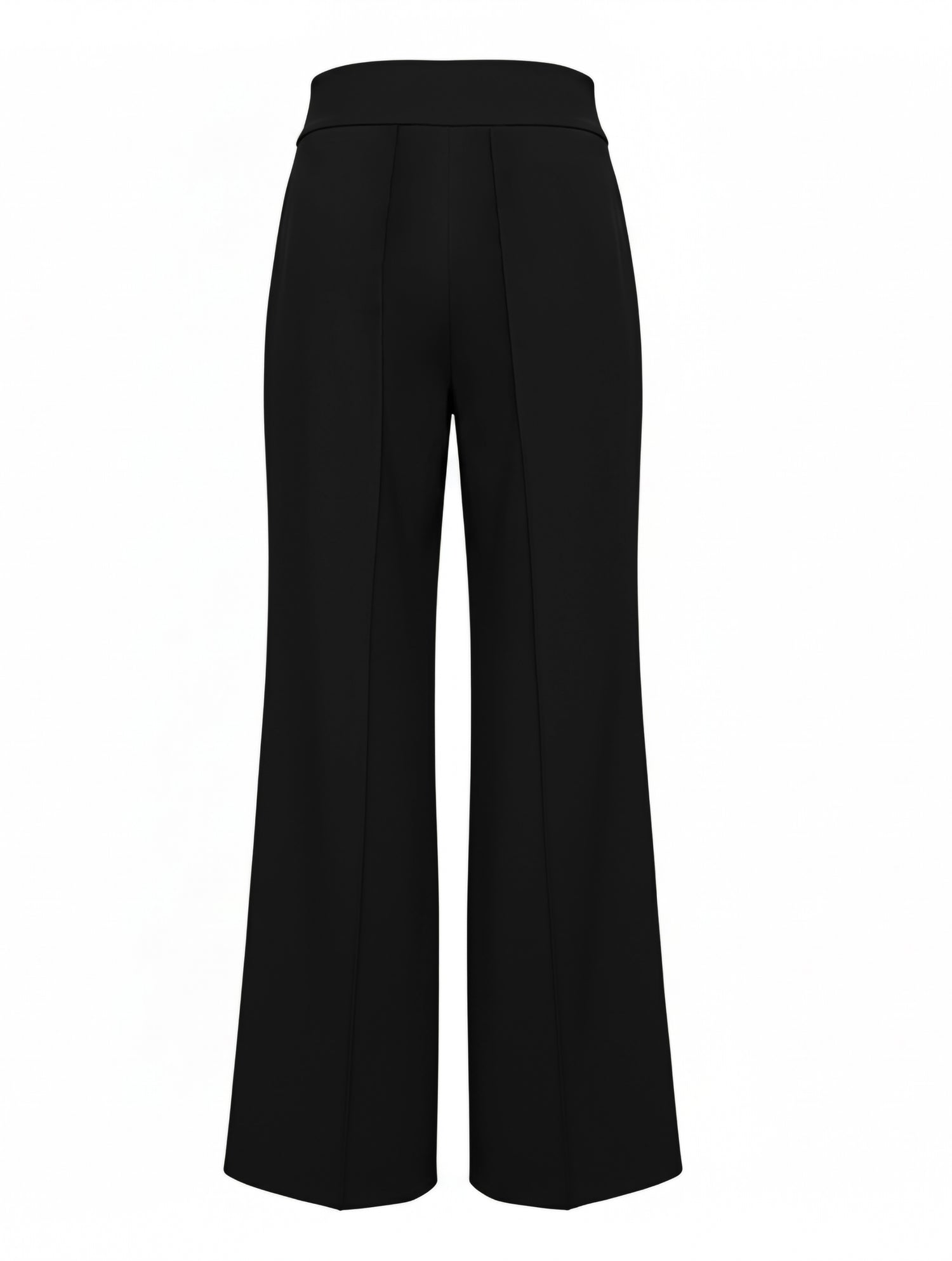 Tanja trousers with wide leg hem