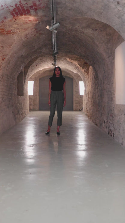 Lola - Hose im Jogger-Stil aus Wolle