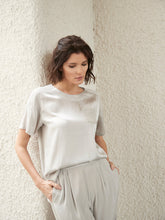 Helena Galwas, Dana, Silver, Shirt, Lounge