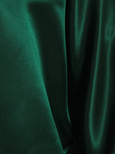 Langes Kleid aus 100% Seide mit weiten halblangen Ärmeln sowie einem seitlichen Schlitz