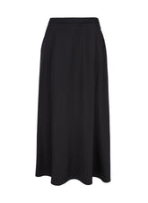 Midi-Rock hergestellt aus 100% hochwertiger Seide und einem klassischen Schnitt